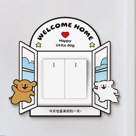墙贴;冰箱贴;动漫立牌