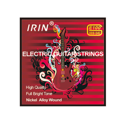 IRIN electric guitar strings E100 strings stainless steel winding string set plucked instrument accessories guitar strings wholesale