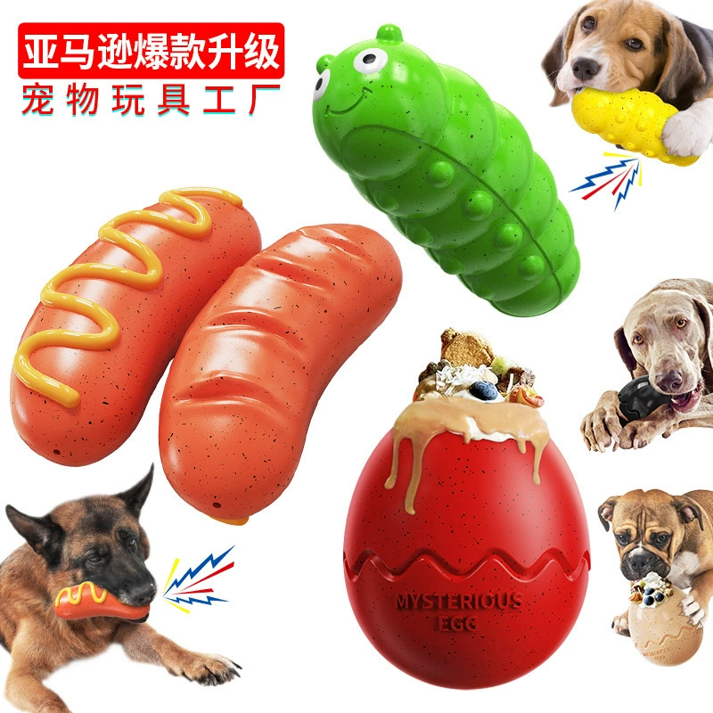 Товары для домашних животных завод оптовая компания Новые взрывы Amazon вокальная шлифовальная палочка собака укус клея утечки игрушки для собак