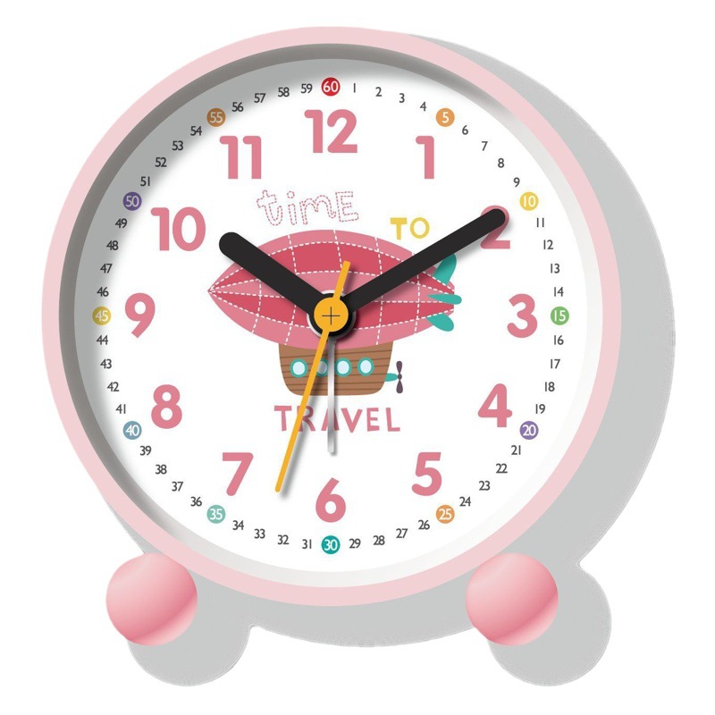 Early education children's alarm clock self-discipline boys and girls table clock students wake-up artifact clock learning clock alarm