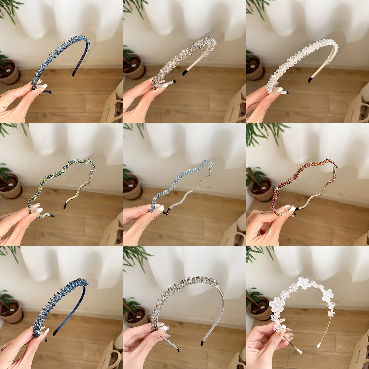 Sparkling Rhinestone Headband For Women - Elegant Hair Accessory_voghion.com