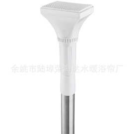 厂家直售免打孔晾衣杆伸缩杆衣柜挂衣杆收缩浴帘杆不锈钢阳台撑杆