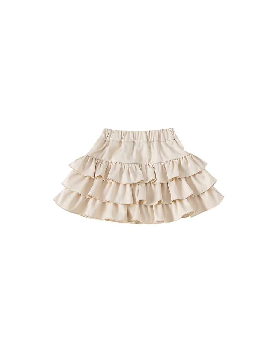 Falda para Niñas Bangxuan, Falda Corta de Color Sólido, Falda Tipo Pastel, Falda de Media Pierna para Niña Pequeña, Falda Tipo A para Bebés