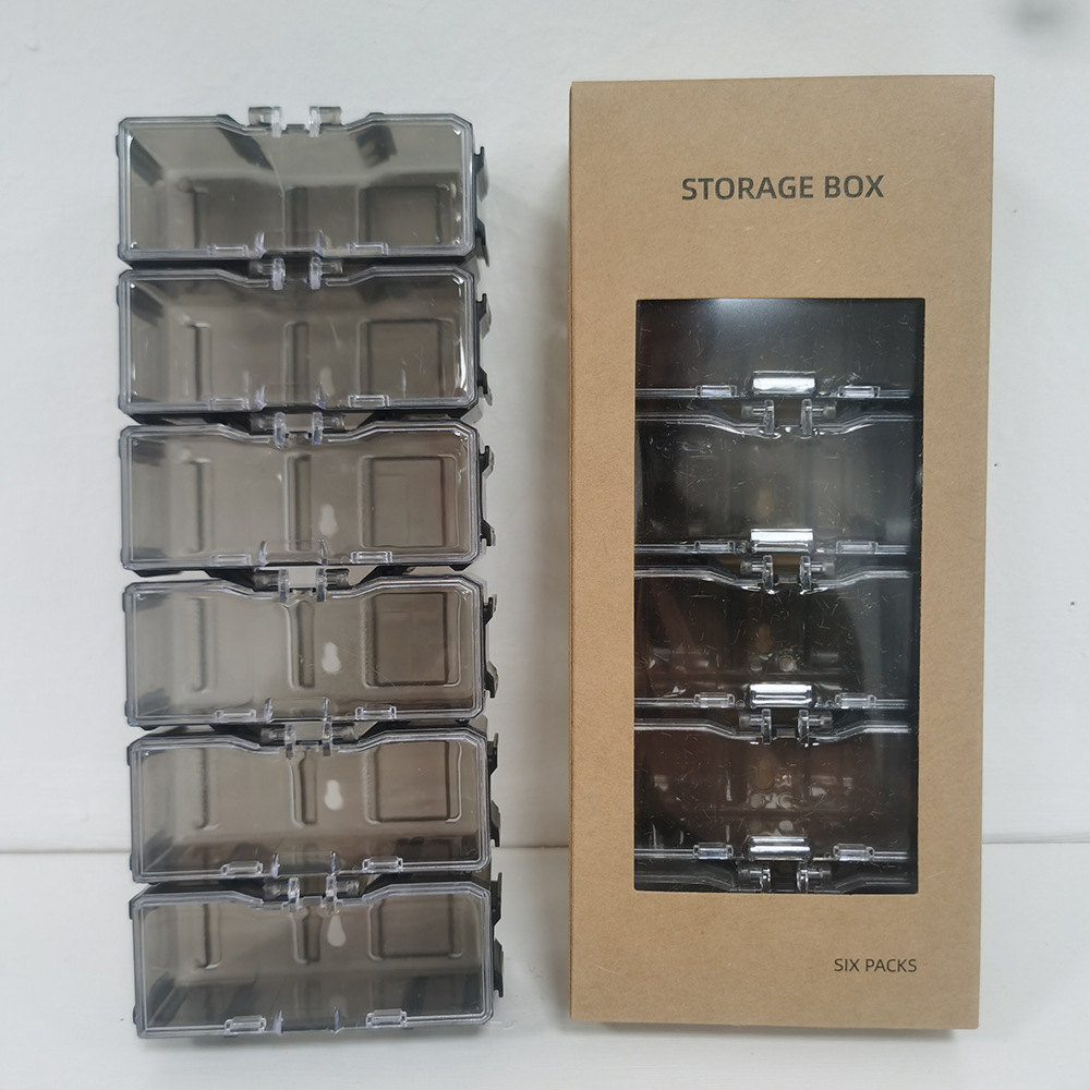 Small storage box [color box of 6 pieces]
