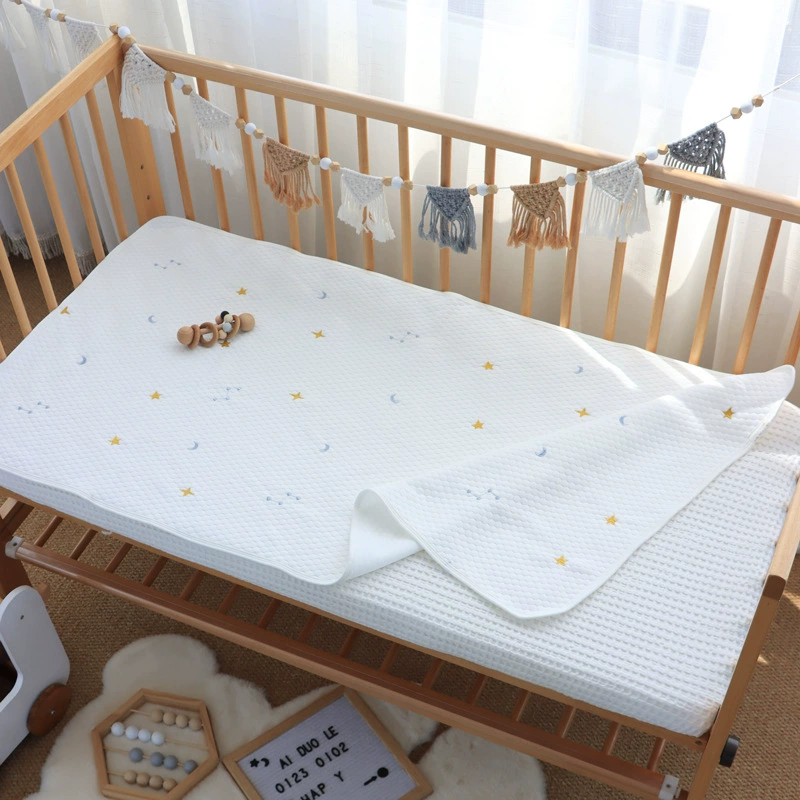 Детский ледяной Шелковый коврик, дышащий детский прохладный мягкий постельный платок, детский сад, Летнее Детское постельное белье, Товары для новорожденных