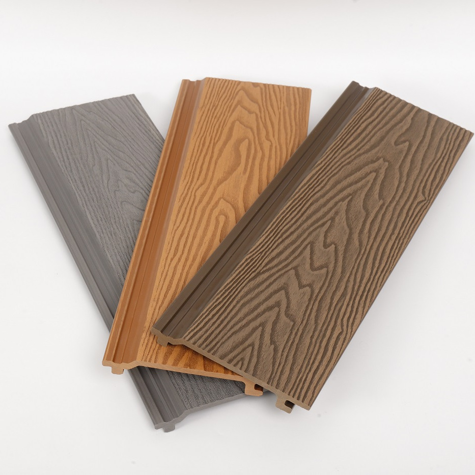 Exportación Filipinas Tablero de rejilla de madera de bambú Tablero de pared decorativo de techo de balcón Wpc Tablero de gran muralla de madera ecológica