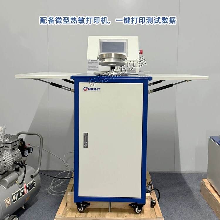 Полностью автоматический воздухопроницаемый измеритель плоского материала тест на воздухопроницаемость тестер производительности воздухопроницаемость нетканый воздухопроницаемый инструмент