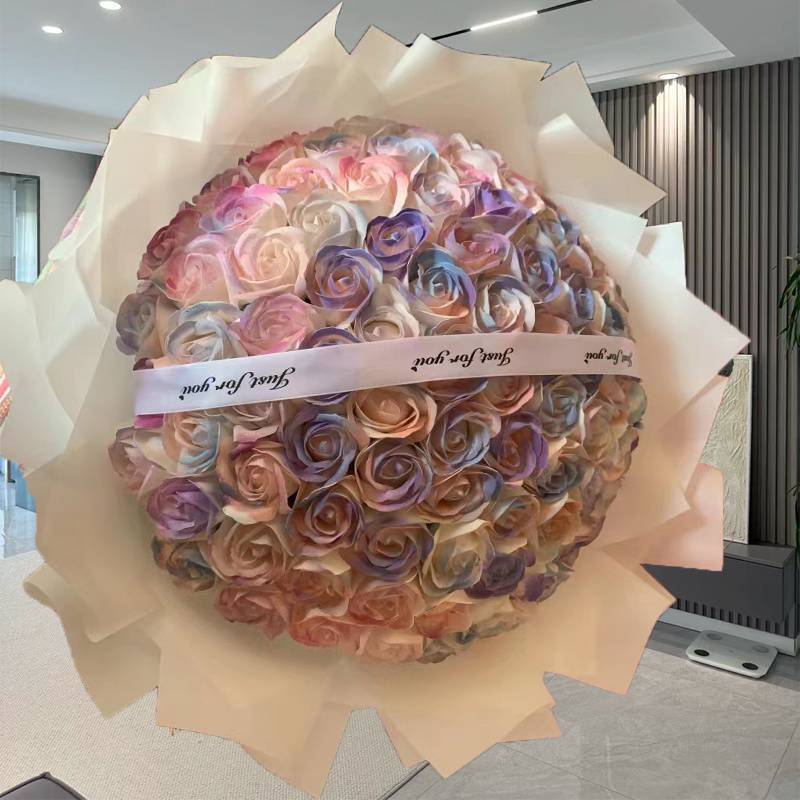 【드림 프린세스】이사벨라 장미 99송이 꽃다발