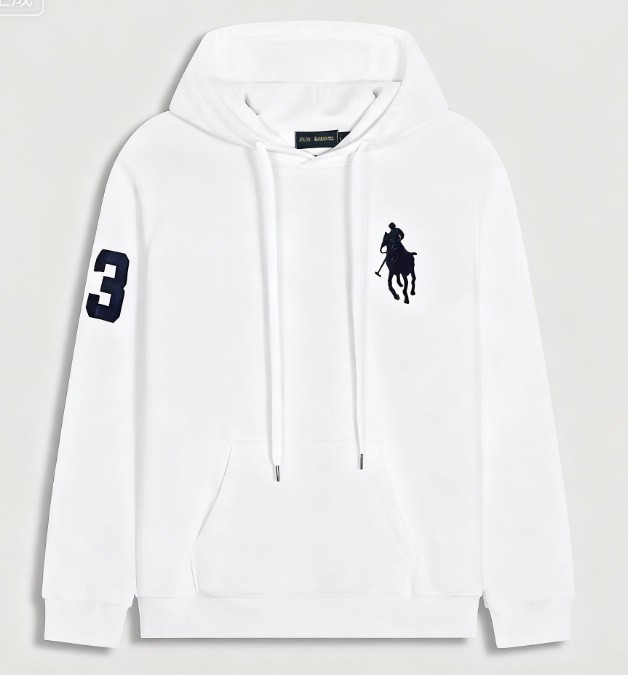 Malaysian label pullover style white black label