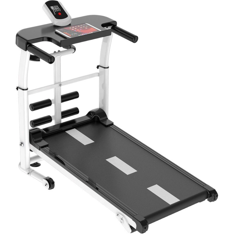 Беговая дорожка Бытовая Маленькая Складная в помещении Простая мини-немая Механическая прогулочная машина Бытовое оборудование для фитнеса
