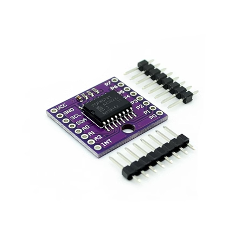 MCU-8574 PCF8574T I2C总线 8位远程 I/O 扩展模块 大电流  MW