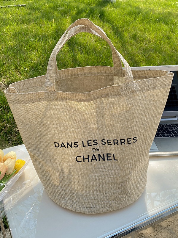 Bolso bandolera de algodón y lino de gran capacidad inspirado en Instagram para estudiantes universitarias Bolso bohemio de estilo coreano Bolso tote minimalista Harajuku
