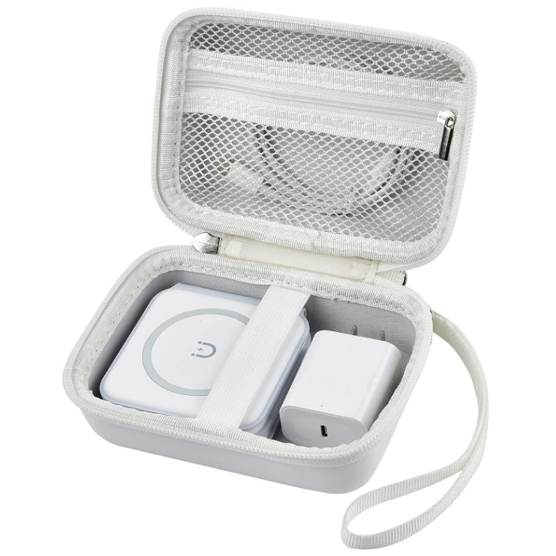 eva数码3c包装盒磁性可折叠三合一充电器收纳包手提EVA电子配件包