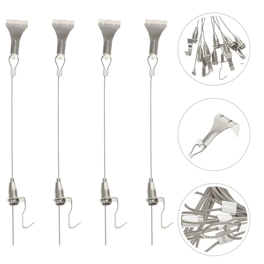 Трансграничный крючок для рисования рельс канат крючок для подвески линзы для галереи выставки живописи