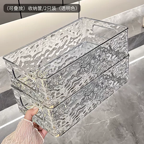 【White】Opening can be stacked with 2 packages