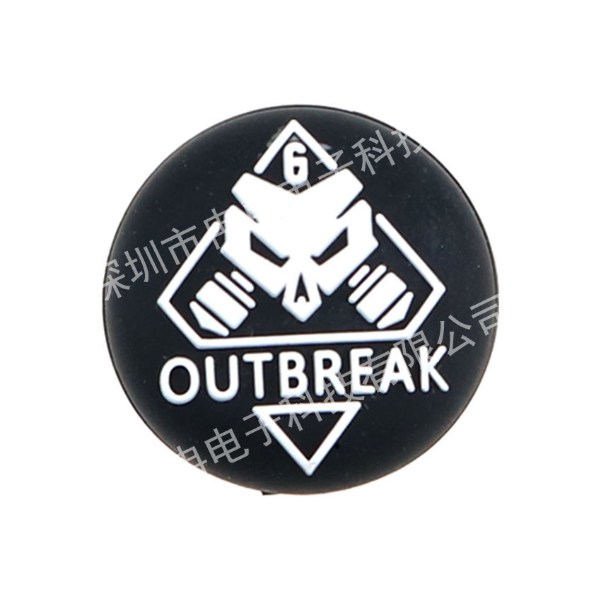 Para XBOX/PS4/PS5 mango 3D Rocker Cap juego Rocker botón tapa de protección PS5 tapa de silicona