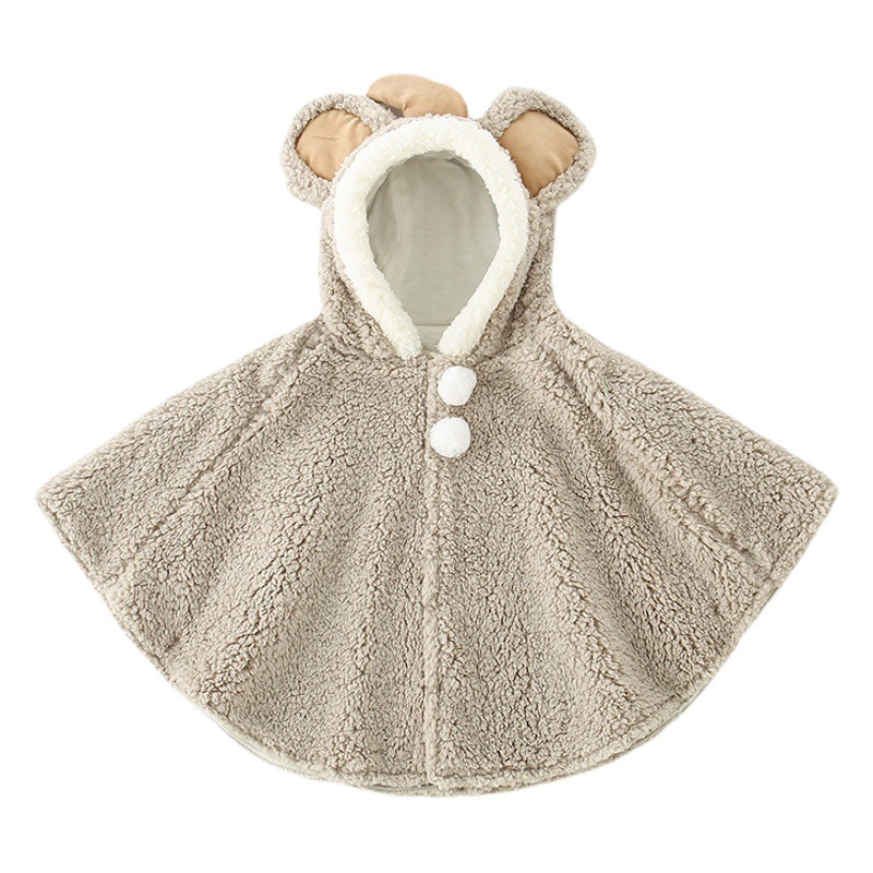 Capa DE LOS NIÑOS capa de bebé primavera y otoño abrigo lindo bebé fuera a prueba de viento protector solar chica chal para el verano cuatro estaciones