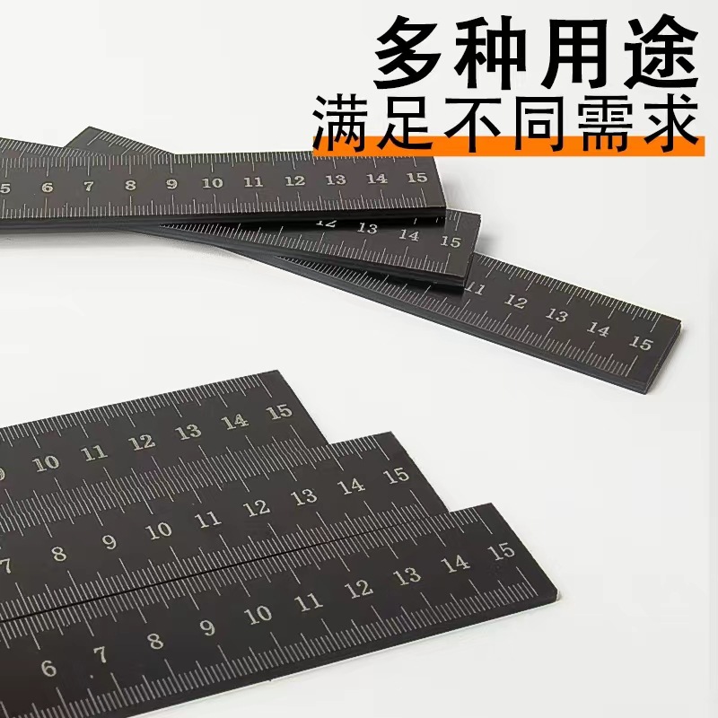 Tangshi ruler, dielectric ruler, measuring tool ruler, marking tool ruler, student drawing straight ruler, 10cm, 20cm, 25cm