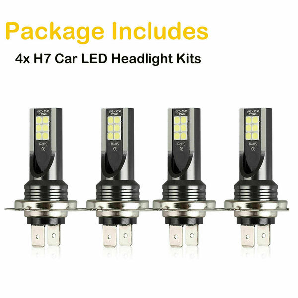 LED anti -fog light H8 H11 9005 9006 H4 H7 3030 12smd car light 12…