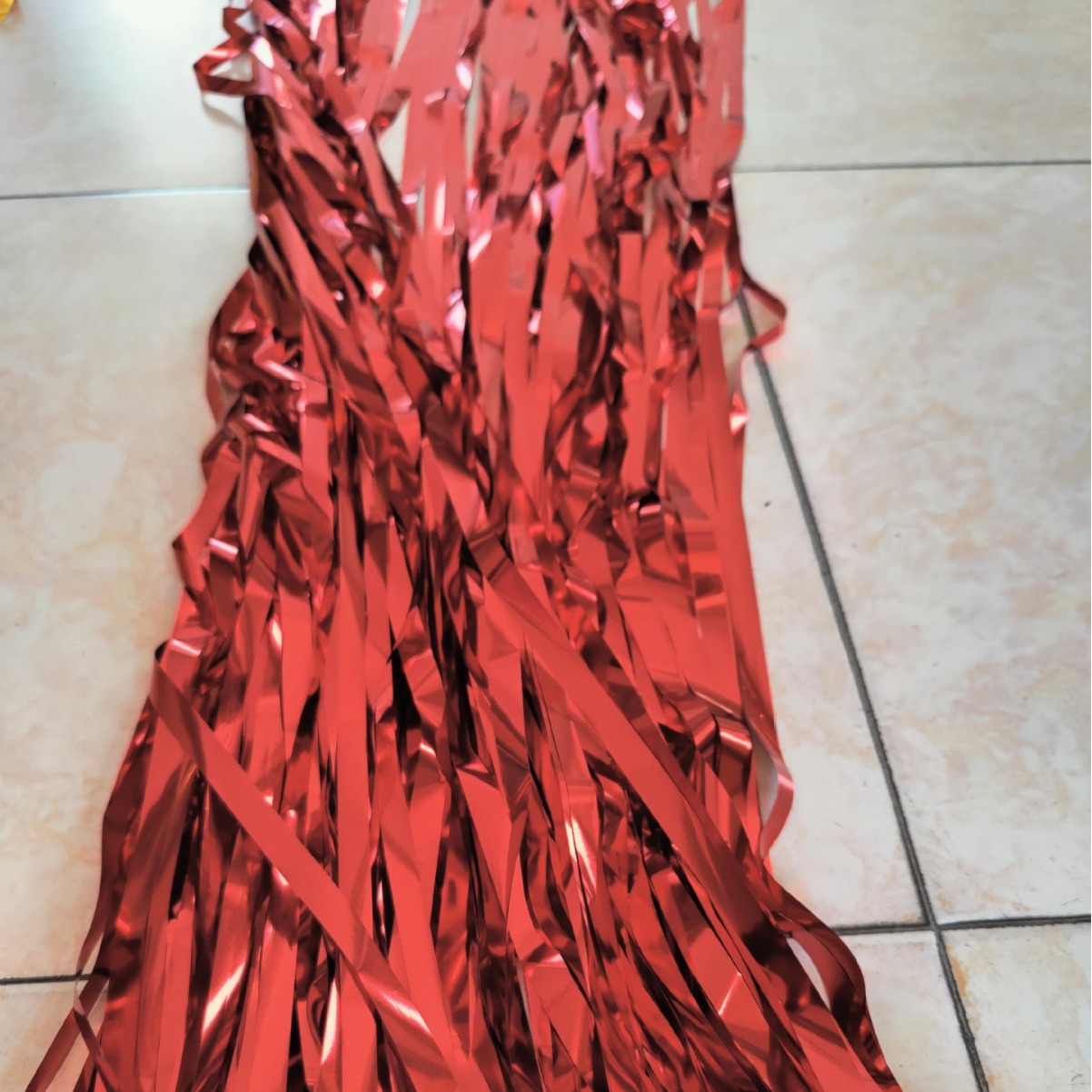 直径0.3mm扁银亮片加宽4mm玫红天蓝葱扁丝片纯黑色塑料丝亮带