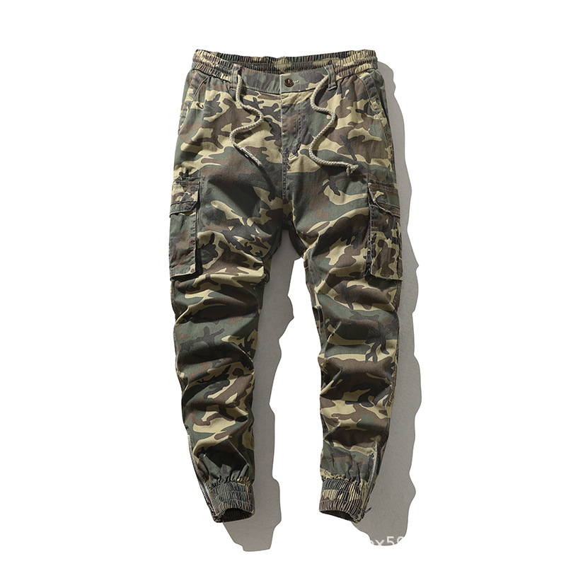 High-Street Utility Cargo Pants - Army Green