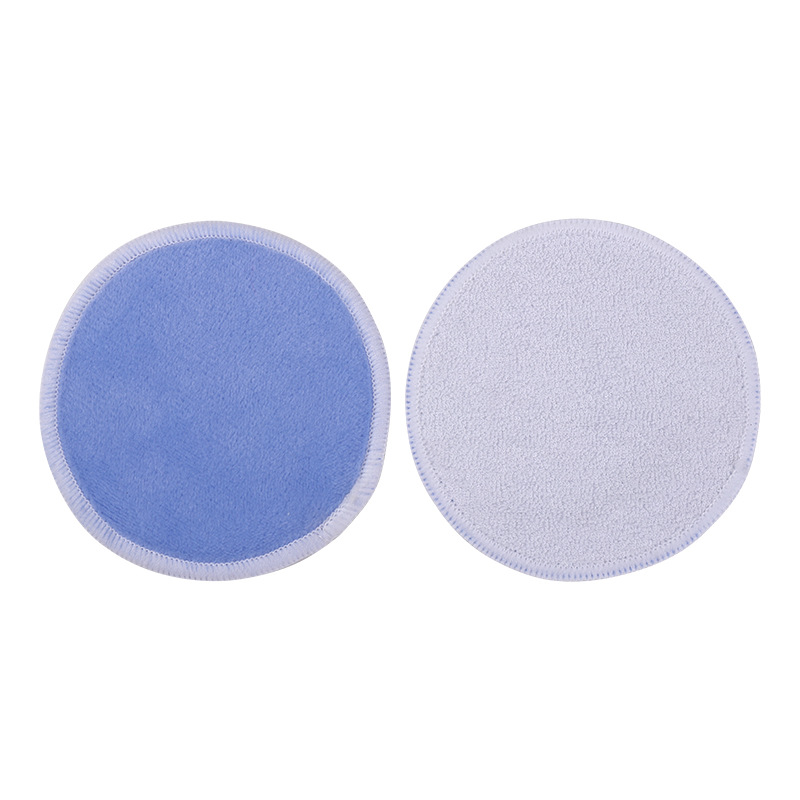 Removedor de maquillaje de terciopelo removedor de maquillaje de fibra de bambú removedor de maquillaje de algodón de bambú almohadilla de maquillaje removedor de maquillaje de algodón al por mayor