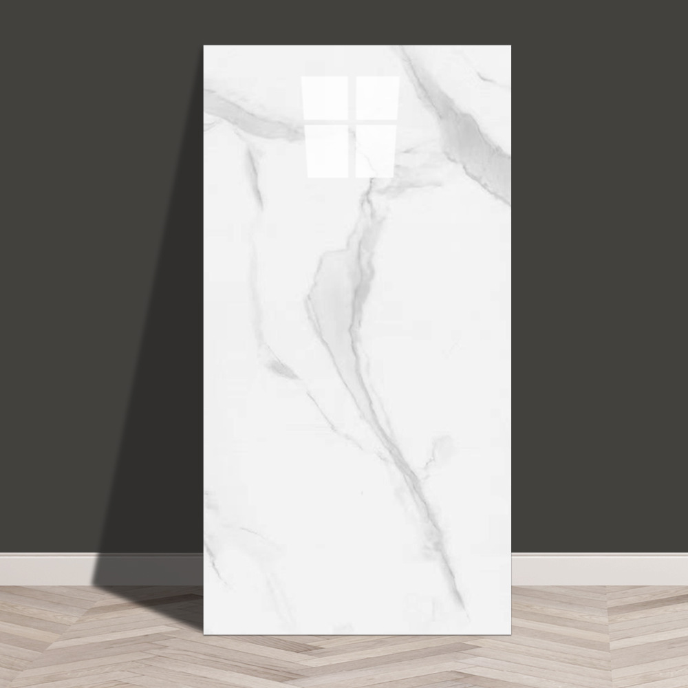 azulejos imitados mármol pegatinas de pared PVC placa de aluminio y plástico decoración papel pintado impermeable a prueba de humedad papel pintado autoadhesivo pegatinas de cocina