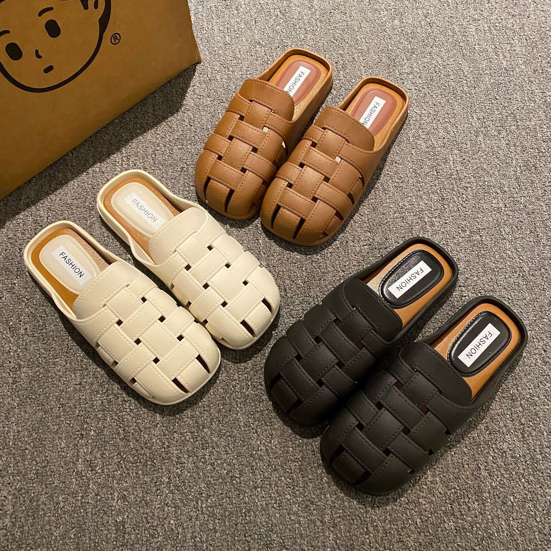 Тапочки, обувь, подходящая к юбке, туфли, шлёпанцы, французский стиль