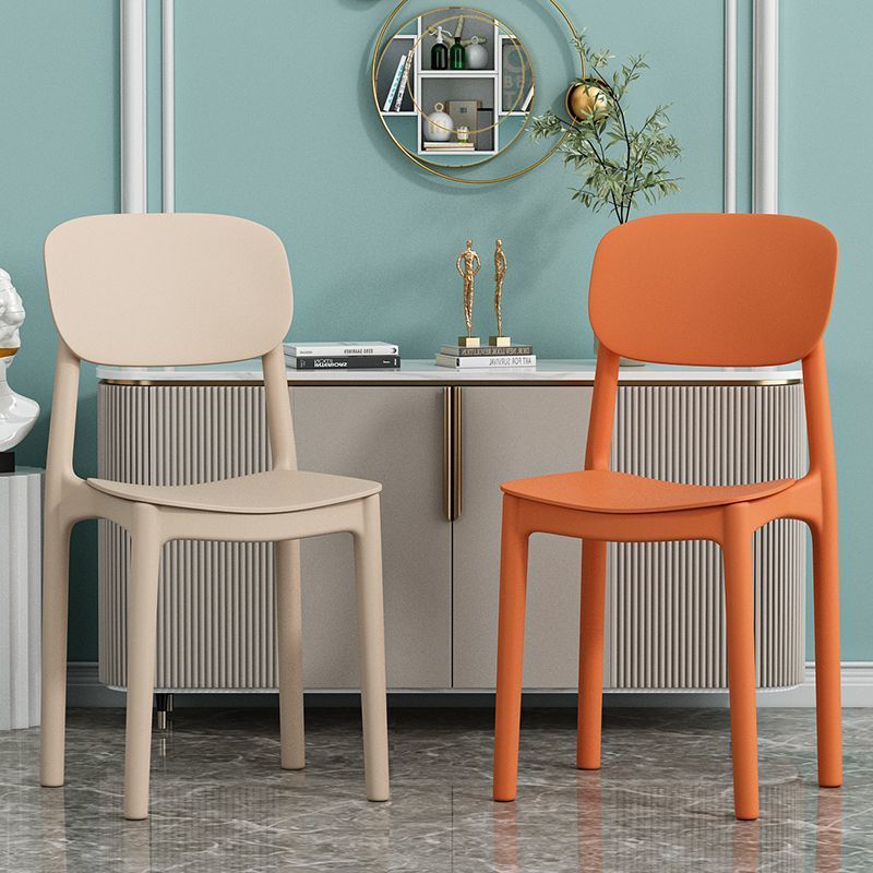 Plastic Chair for Home Use with Thickened Backrest, Modern Simple Commercial Internet-Famous Dining Chair, Outdoor Table and Chair, Whirlwind Stool