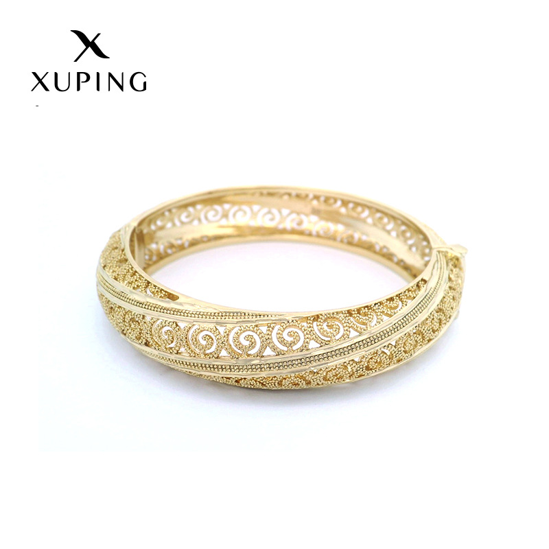 Xuping Europa, América, África, pulsera de aleación de moda, brazalete de novia, brazalete de oro 14 quilates para niños