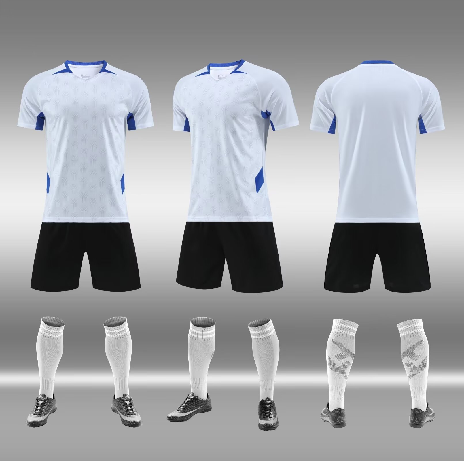 Summer short sleeved children's student training suit set, jerseys, sports team uni, men's and women's football_voghion.com