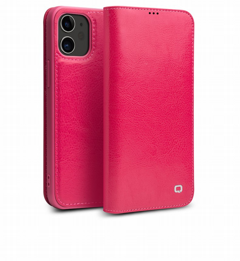 Ốp lưng da thật gập bảo vệ thẻ cho iPhone 12 Pro Max / 12 mini — IPhone12 mini 5,4 inch màu nâu cổ điển, IPhone12 mini 5,4 inch màu đen cổ điển, IPhone12 Pro 6,1 inch màu nâu cổ điển, IPhone12 Pro 6,1 inch màu đen cổ điển chi tiết 30