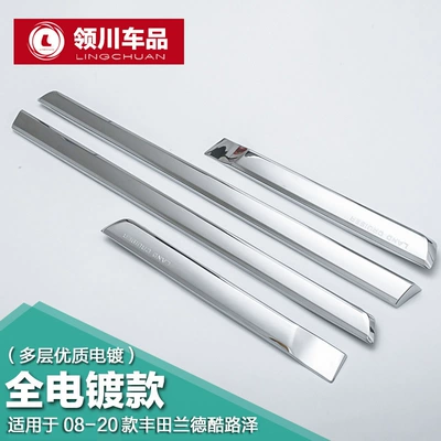 Şüşə kənarı xromları/moldingləri, trim Toyota landkuroze car door - full-electroplating-with-exclusive-label-original-08-20-landcooluze