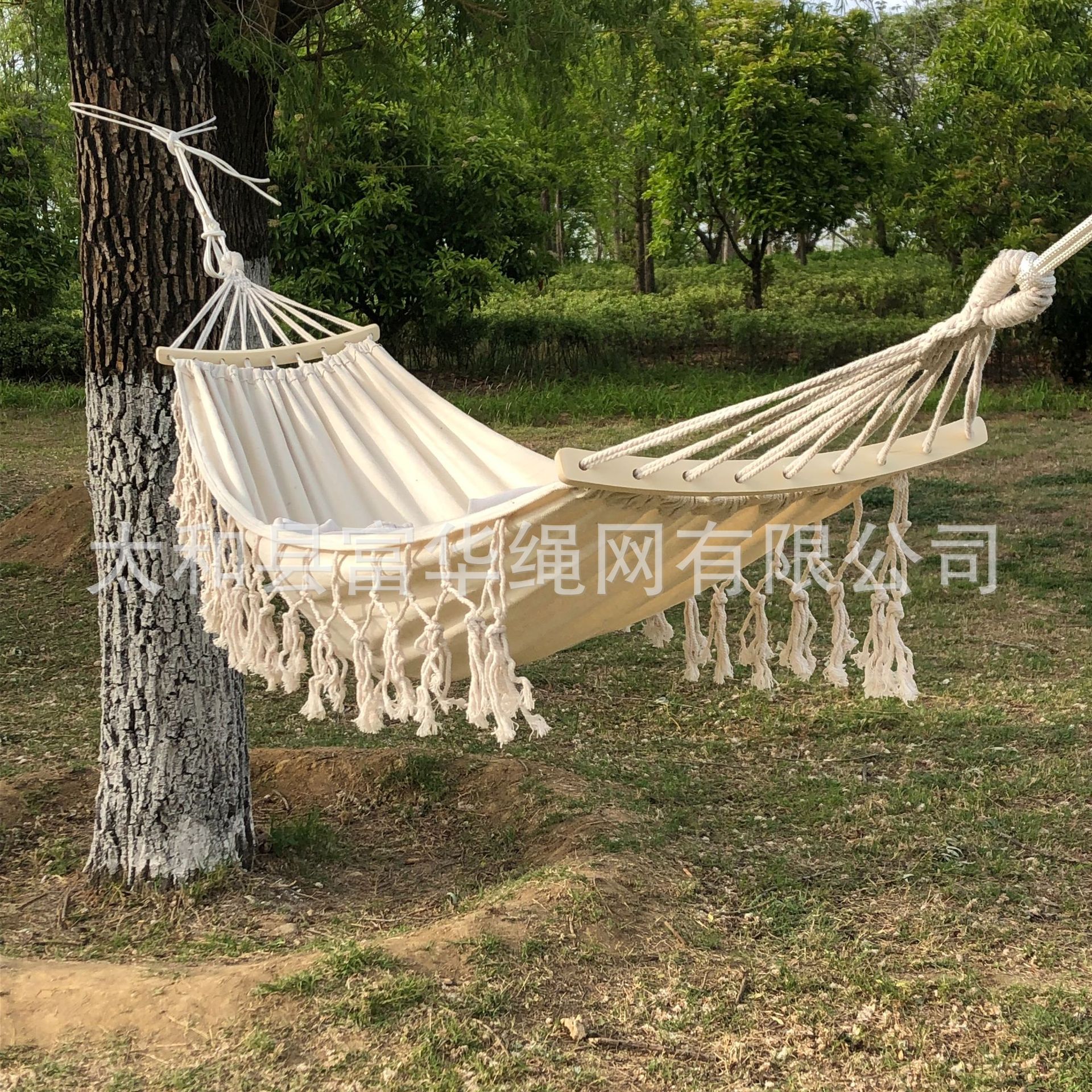 F1Vins fluye bohemia camping picnic al aire libre espesar foto lienzo interior doble swing silla de suspensión image 9