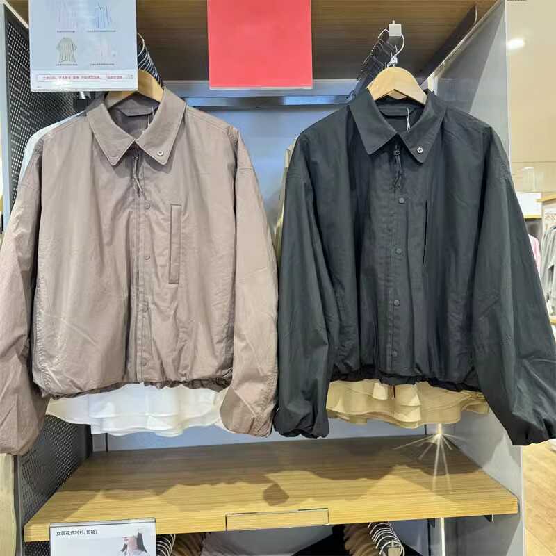 Japanese Single 299+ Women's Clothing 2024 Spring Designer Lantern Sleeve Cocoon-Shaped New Long-Sleeved Jacket 467012