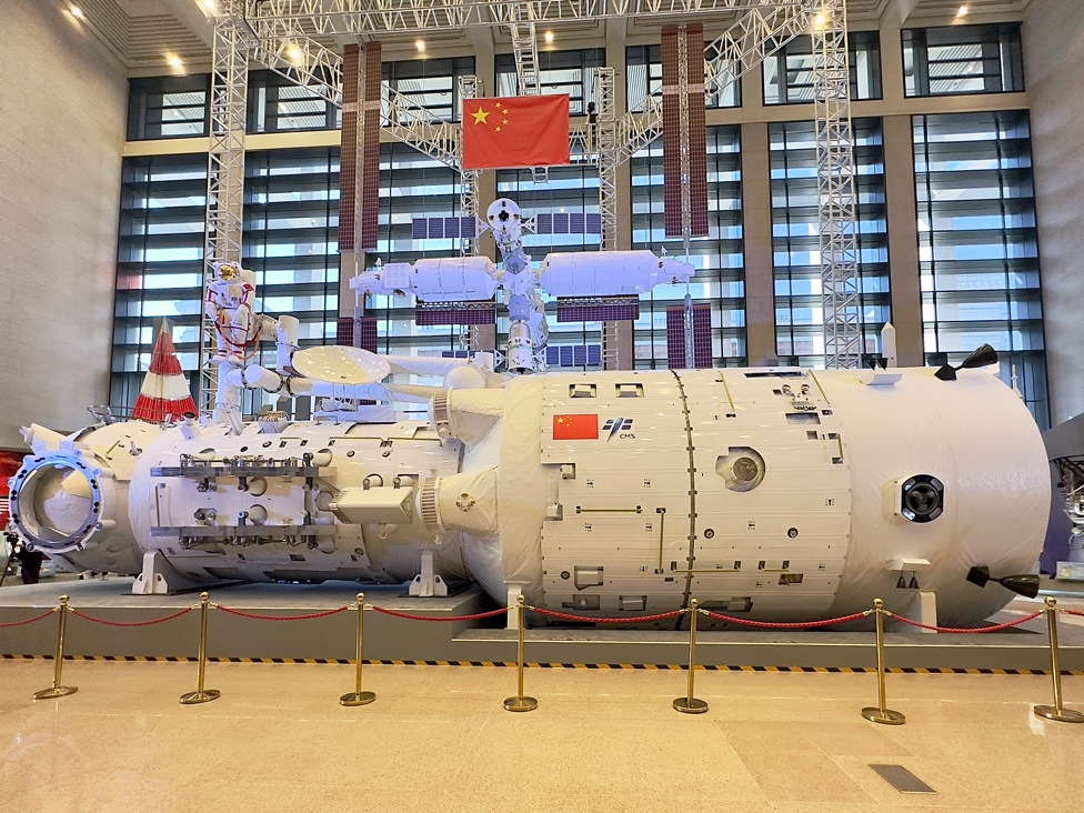 1:1大型航天模型天和号核心舱模型天宫空间站模型-阿里巴巴