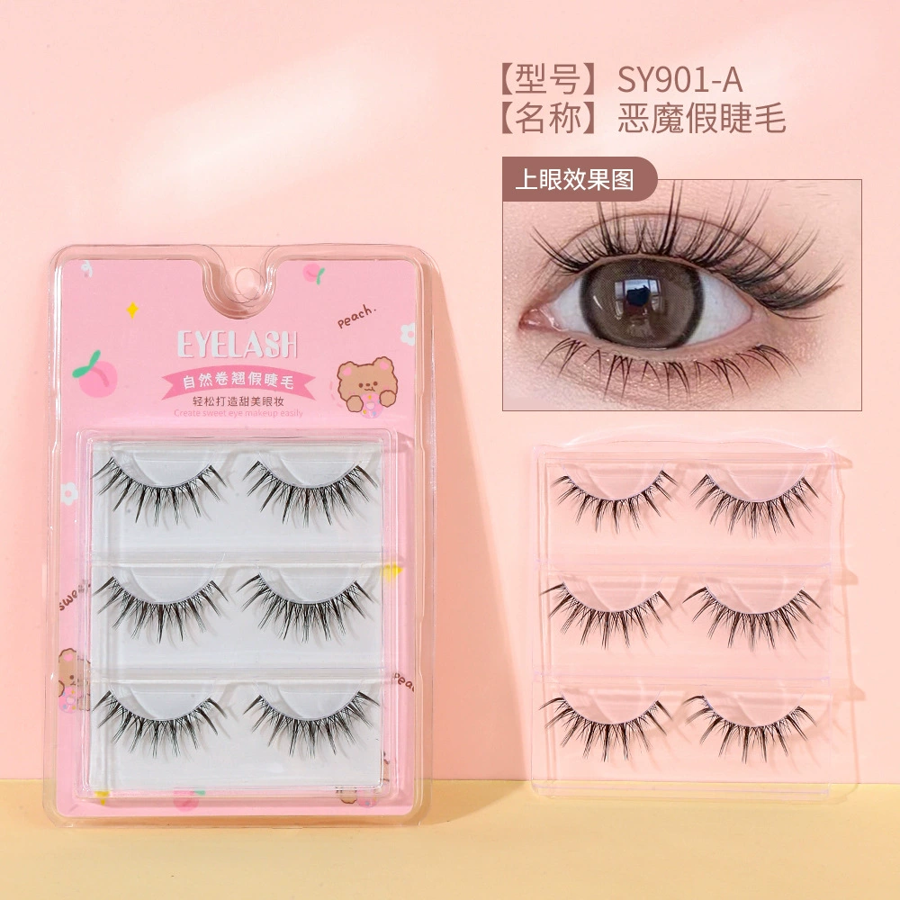 False eyelashes LMLTOP — individual clusters & set styles, assorted tools and glue options