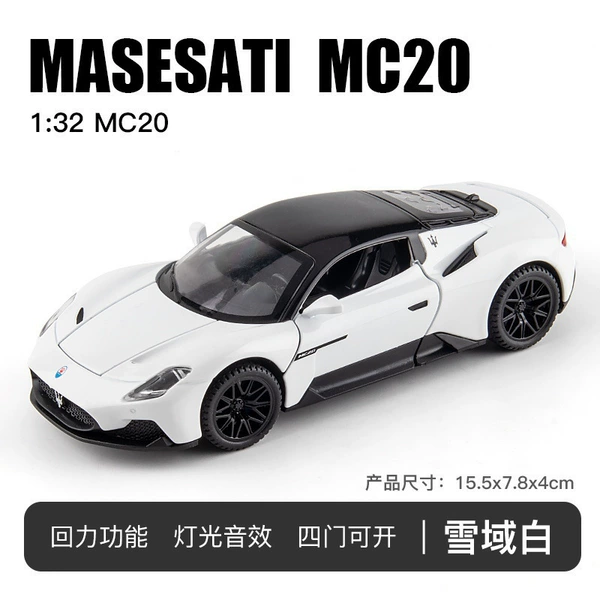 1-32 Jiaye Maserati MC20- White