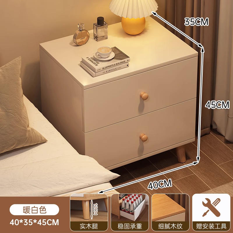 Tabana de cabezal de cama dormitorio doméstico pequeño 2025 estilo explosivo dormitorio simple con estantes de bloqueo para reemplazar un pequeño borde simple