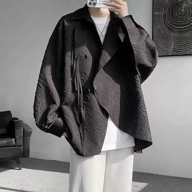 Spring shirt, jacket, high-quality style, Chinese style, plus size