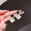 Brand fashionable earrings, 2023 collection, simple and elegant design, internet celebrity