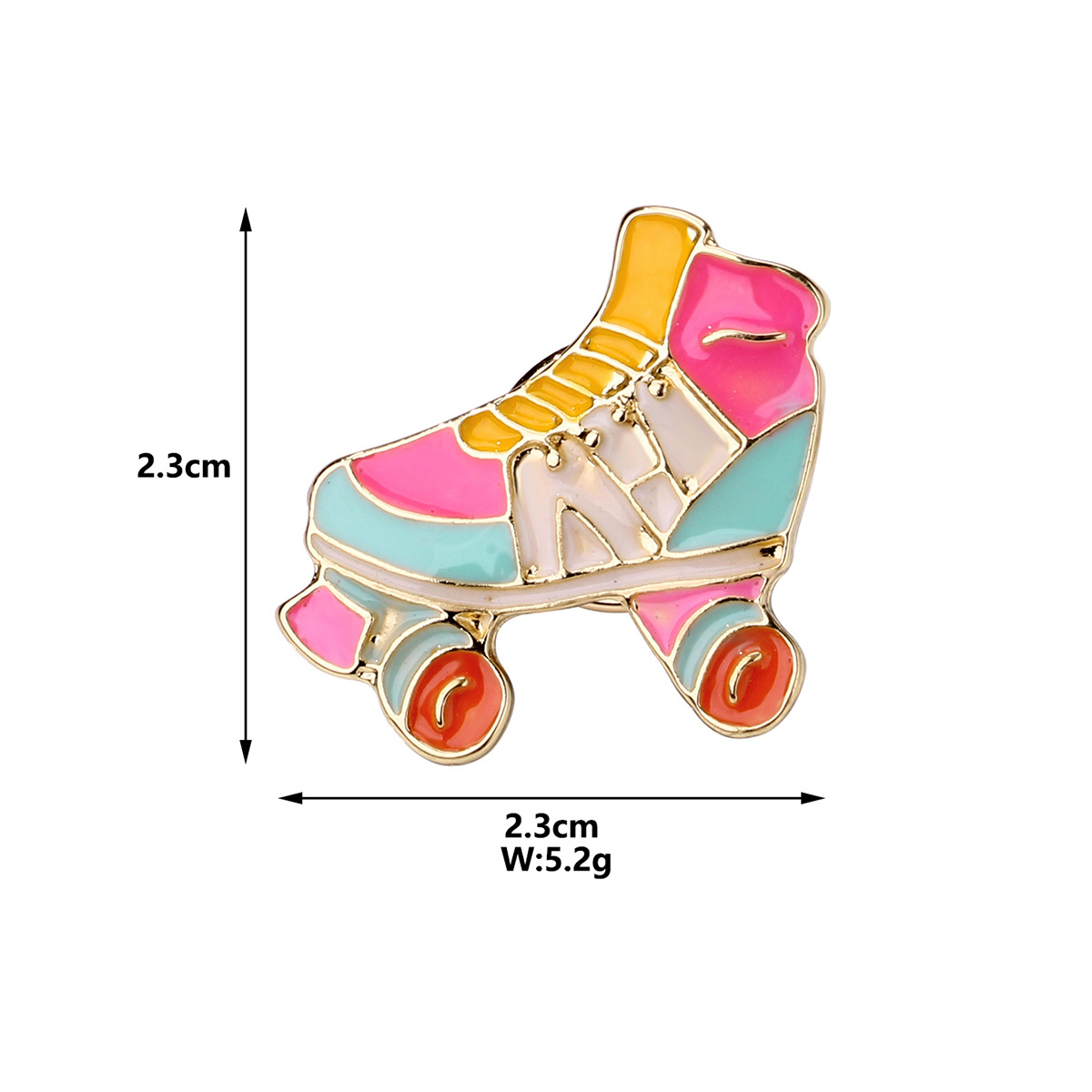 9g Weight Brooches Classification Daily Occasion Alloy Material Basketball, Football Pattern All Seasons Season Unisex Gender Plating Design Cute, Modern Style Style Cute Modern Style Pin Basketball Football Alloy Plating Unisex Brooches 8