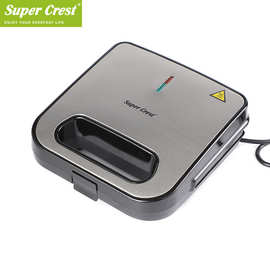 Super Crest欧规家用电动三明治机 小型牛排机多士炉早餐机面包机