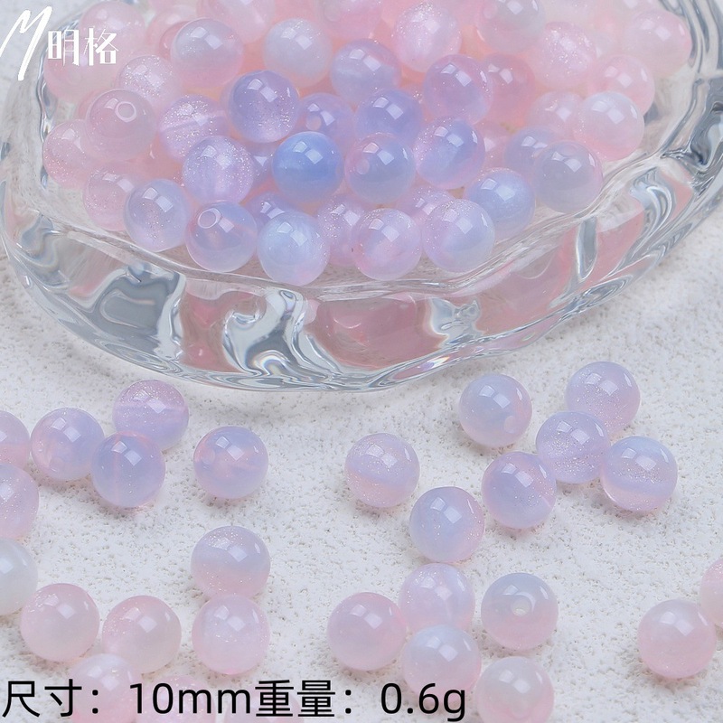 紫外線変色クリスタル樹脂ビーズルースビーズキャッツアイビーズルースバッチ diy 手作りブレスレットビーズジュエリーアクセサリー|undefined