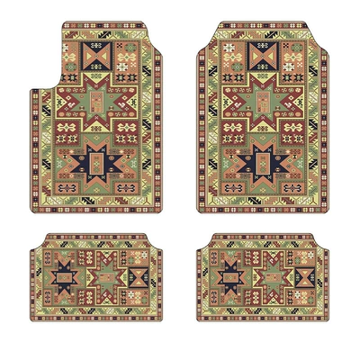 Set Stain-Resistant Floor Mats | Avtomobil döşəmə paspasları - car-floor-mats-7-3344cm-two-piece-set