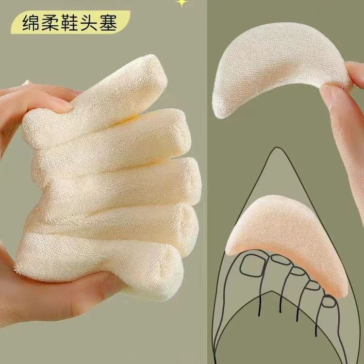 Заглушка для носка туфли на высоком каблуке Подушечка для передней части стопы защитный чехол для пальцев ног кожаная обувь большие изменения небольшой артефакт Подушка половинного размера оптом