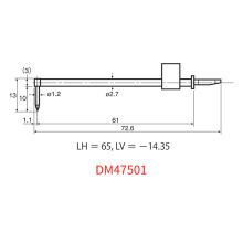 议价 日本ACCRETECH东京精密测针DM47501 04 05 06 07 08原装正品