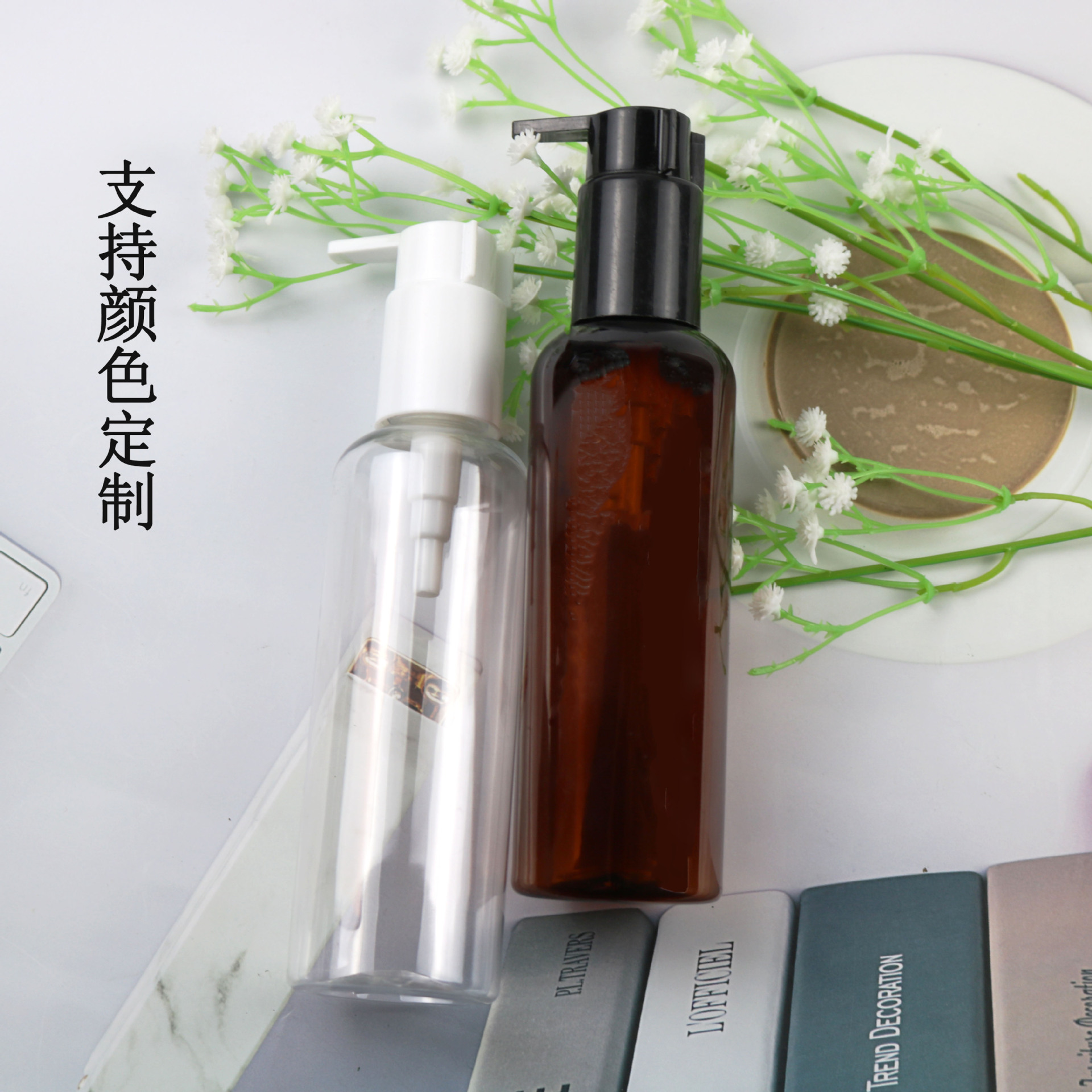 200ML圆肩瓶+大泵头1洗发水瓶