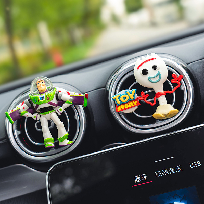 [TOY] Aromaterapia para automóvil, decoraciones para automóviles, lindos clips de perfume de dibujos animados, salida de aire acondicionado para automóvil