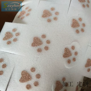 高弹性防静电海绵 白色环保eva泡棉 双面背胶彩色海绵